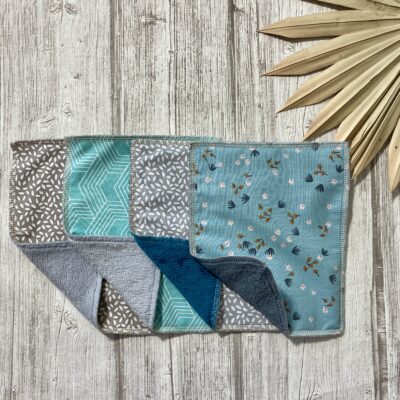 4 maxi-Lingettes lavables éponge Bambou/ combo11 – Image 2