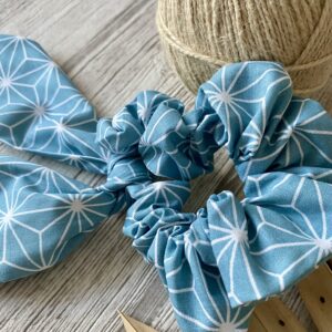 Foulchie chouchou GM/ Casual origami / ciel