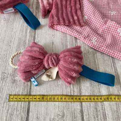 Jouet pour chien / Petit noeud polaire rose – Image 2