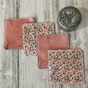 lingettes lavables éponge bambou