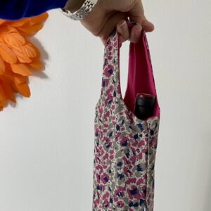 Porte bouteille / Camouflage / kaki bordeaux rose