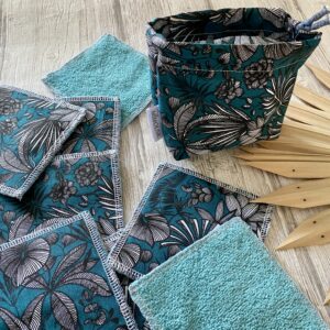 Lingettes lavables démaquillantes éponge bio