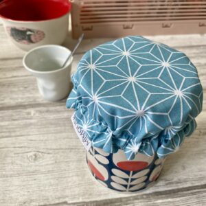 Charlotte couvre-tasse / Origami casual ciel