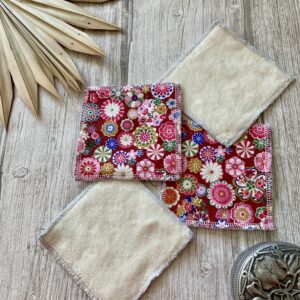 lingettes démaquillantes x4 éponge bambou japo hinata