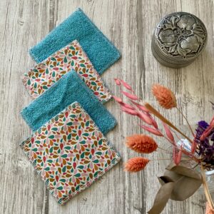lingettes démaquillantes x4 éponge bio