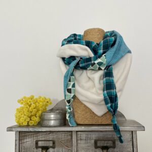 foulard polaire mix tissus mimousk