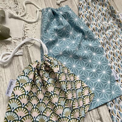 Lot de 3 sacs à vrac / imprimés casual payani yona – Image 2