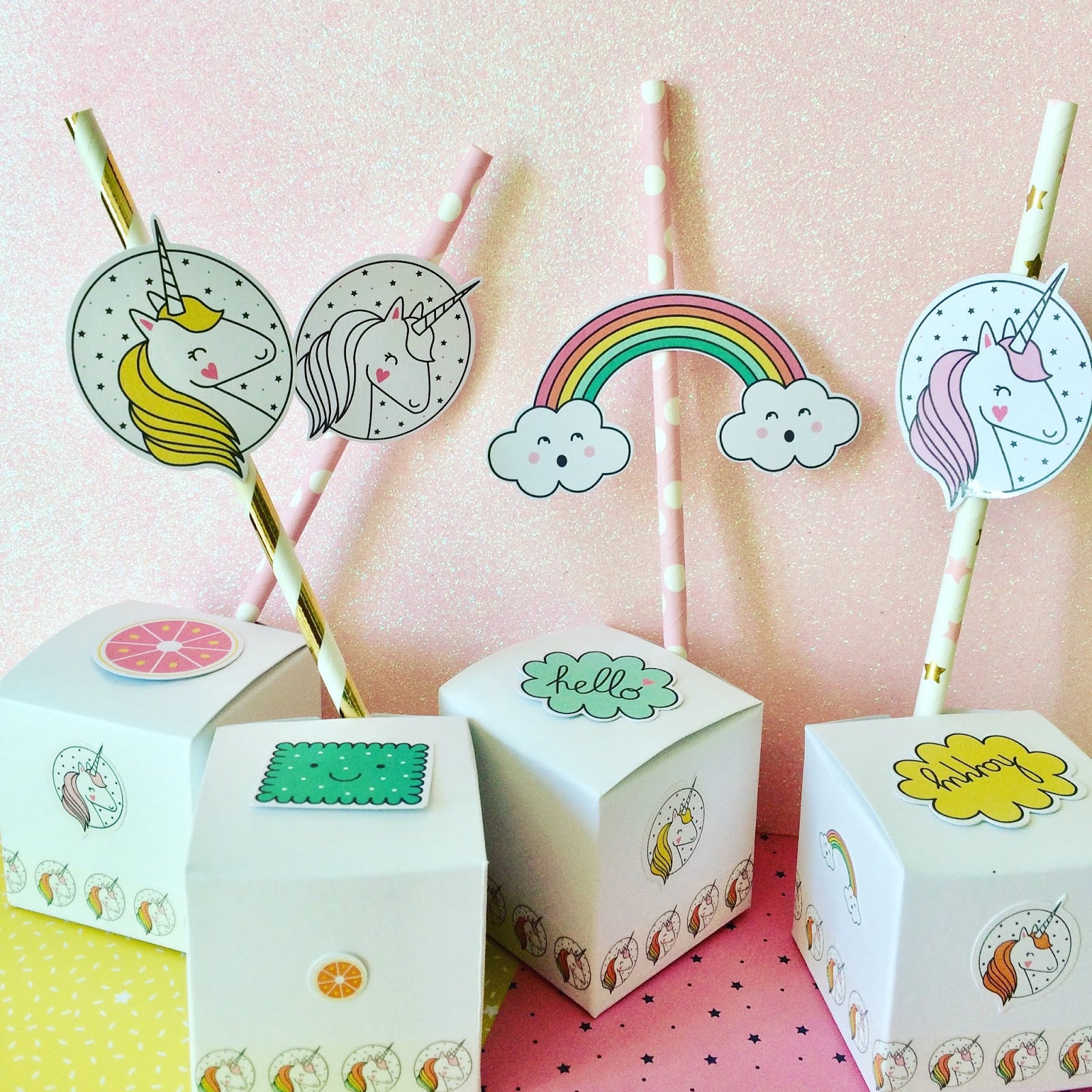 Anniversaire Licornes Paillettes Mimousk Anniversaire Licornes Paillettes Mimousk