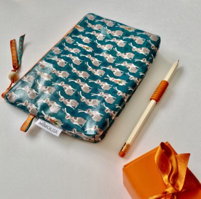 Trousse enduite Lapins / vert, orange – Image 4