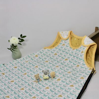 Trousse matelassée motif bateaux – Image 5