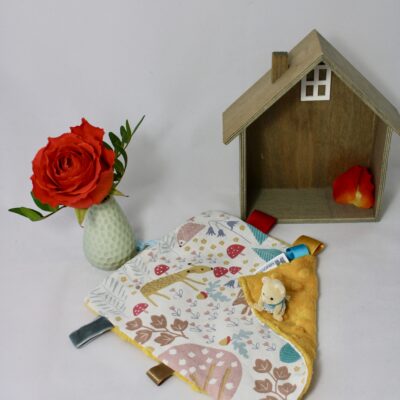 Coussin, décor animaux de la forêt – Image 4