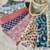 Eye pillow / motif Ginkgo, marine – Image 2