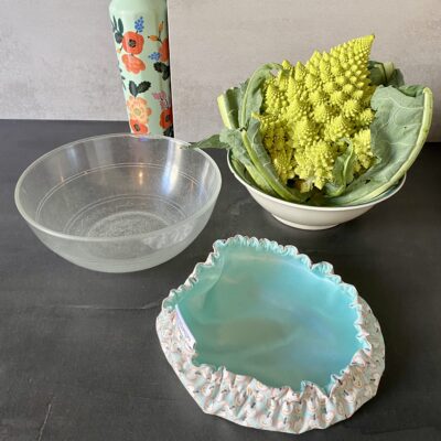 Lot de 2 charlottes à bols / Pommes + Origami multicolore – Image 5