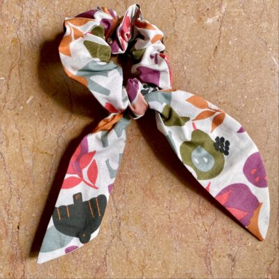 Foulchie chouchou / oiseaux fruits, motif Flio