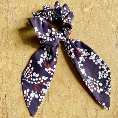 Foulchie chouchou / motif baies yoichi violine