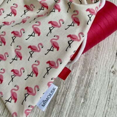 Sac à maillot mouillé/ enduit motif flamant rose – Image 3