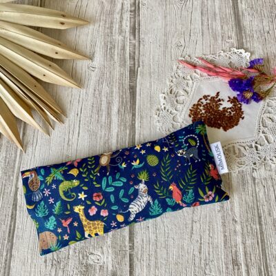 Eye pillow / Animaux Buenos Aires / Marine