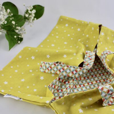 Sac à tarte, décor étoiles jaunes – Image 2