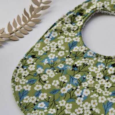 Bavoir Liberty Mitsy vert – Image 2