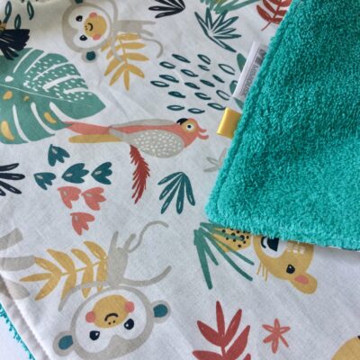 Tapis à langer nomade / motif Jungle – Image 3