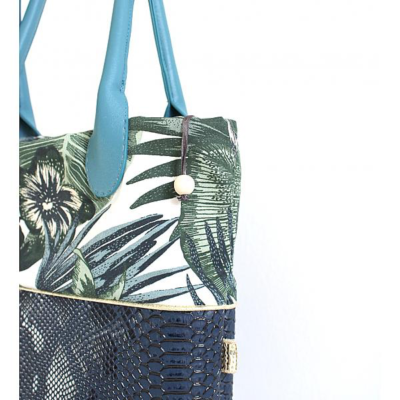 Sac à main croco tropical – Image 2