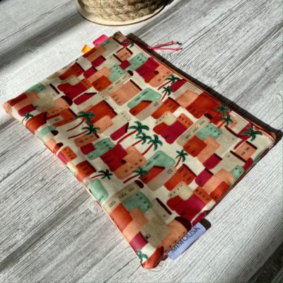 Trousse enduite medina / orange rose – Image 5